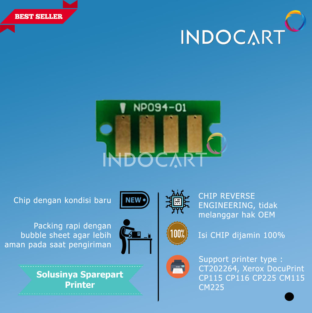Chip CT202264 CT202265 CT202266 CT202267-Xerox DP CP115 CP116 CP225 CM115 CM225