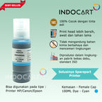 IndoCart Tinta Refill Universal Printer Dye base 100ml Female Cap