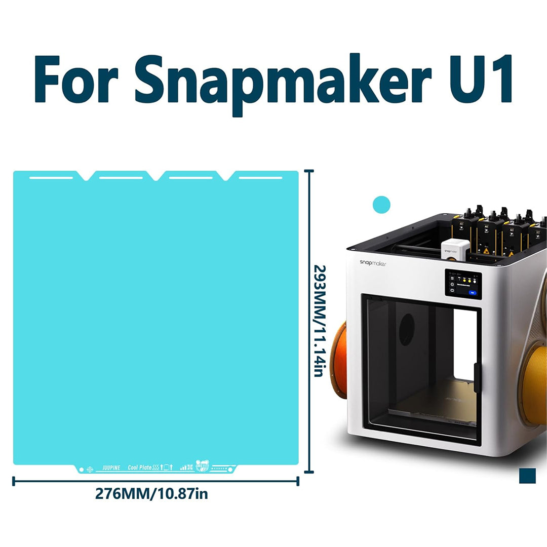 3D Printer Printing Plate Both Side Glacier Cool Plate Snapmaker U1