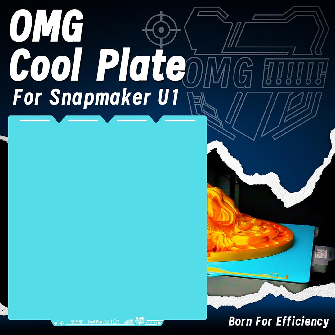 3D Printer Printing Plate Both Side Glacier Cool Plate Snapmaker U1