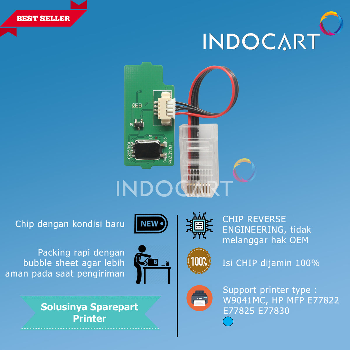 Chip W9040MC W9041MC W9042MC W9043MC-HP Color Laser MFP E77822 E77825 E77830