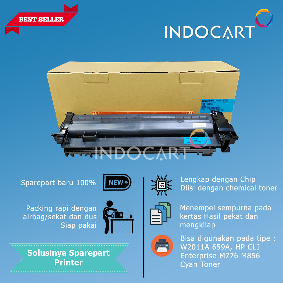 Toner Cartridge Compatible W2010A W2011A W2012A W2013A 659A-HP CLJ Enterprise M776 M856
