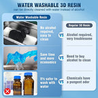 3D Printer Resin SUNLU Water Washable-1Kg