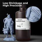 3D Printer Resin Elegoo Standard Photopolymer V1.0 Low Shrinkage and High Precision Resin 1Kg