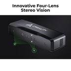 3D Scanner Creality CR Scan Otter Lite Innovative 4-Lens Stereo Vision with 0.05mm Accuracy