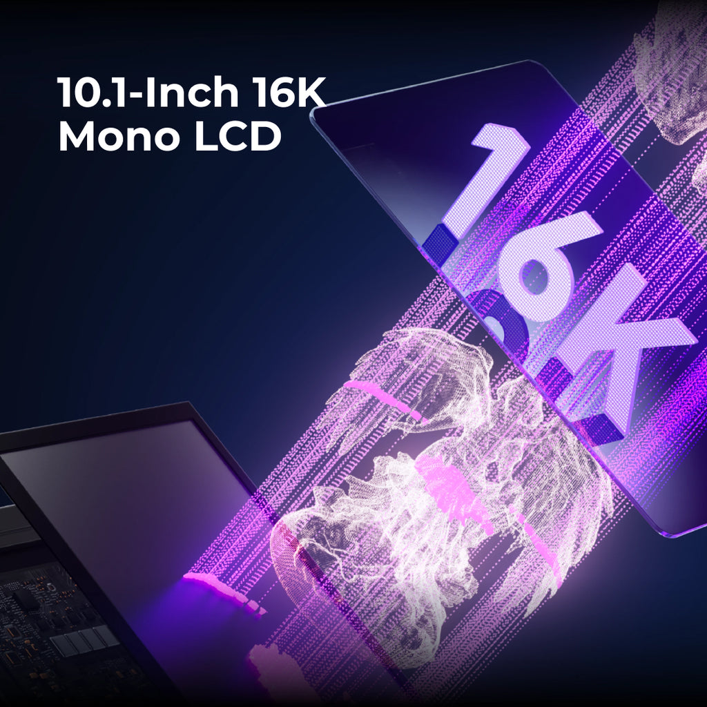 3D Printer Creality PioCreat Halot X1 16K LCD Ultra High Resolution with True Leveling Free