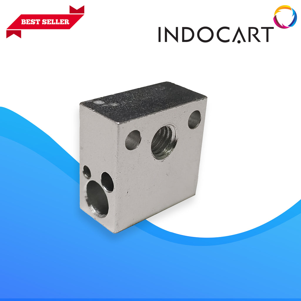 3D Printer Parts Creality OEM Heat Block 20×20×10 Al6063 Aluminium MK8 Creality Ender 2Pro/3/3Pro/3S/3V2