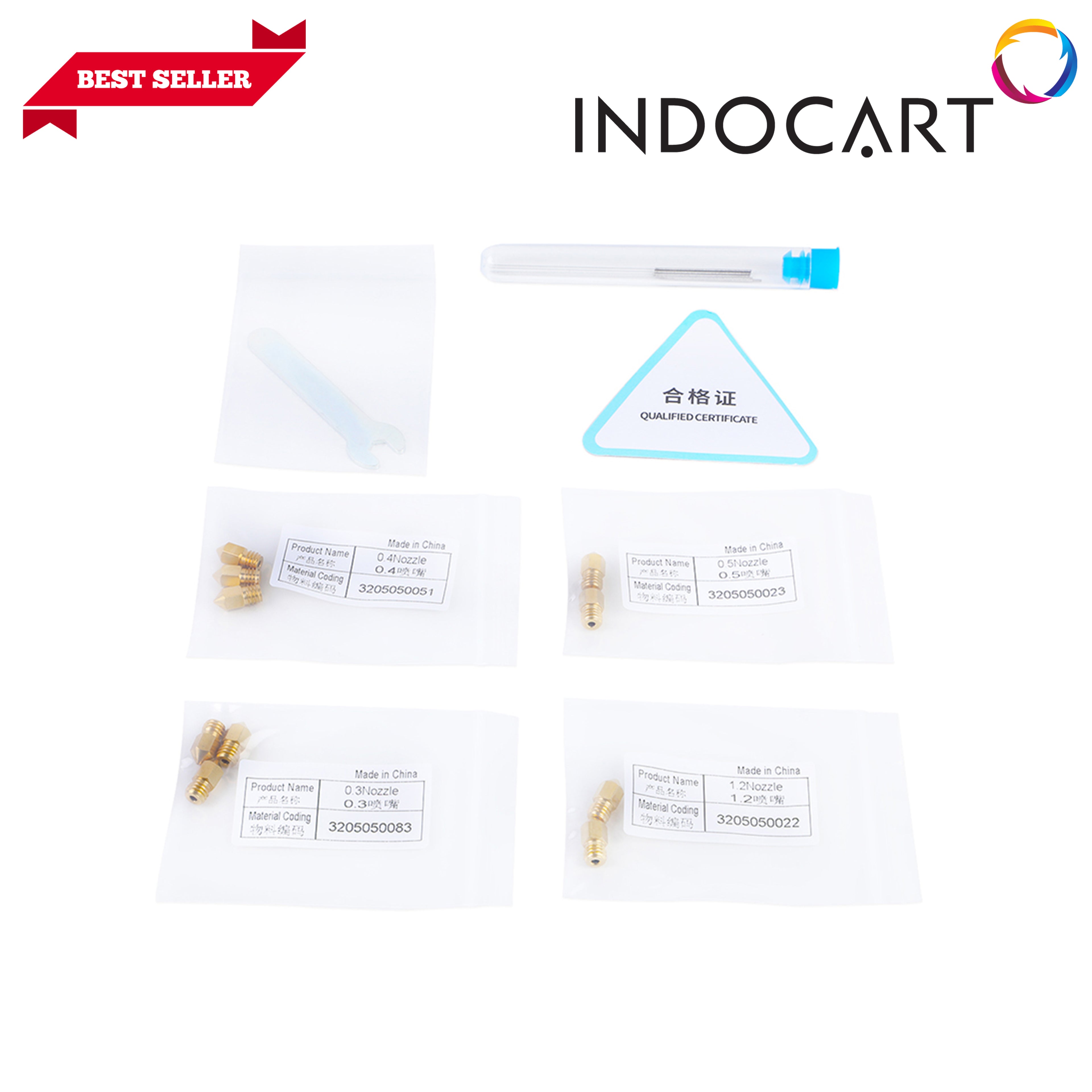 3D Printer Parts Creality OEM Nozzles & Nozzle Cleaners Package