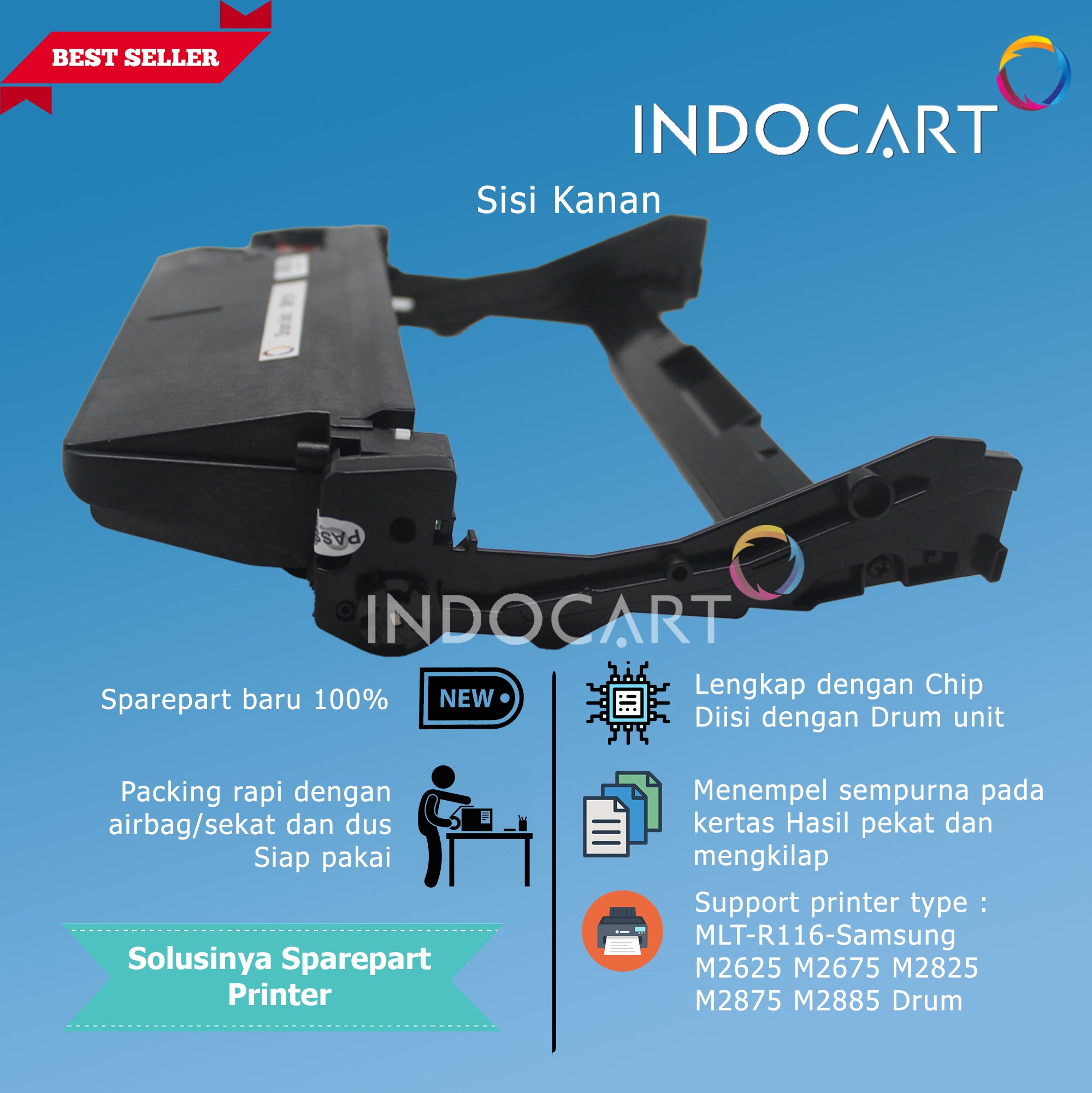 Toner Imaging Drum Compatible MLT-R116-Samsung M2625 M2675 M2825 M2875 M2885