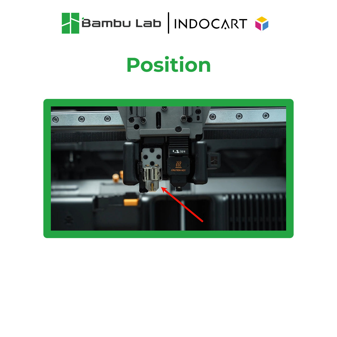 3D Printer Parts BambuLab Hotend Heating Assembly Left H2D H2D Pro H2C