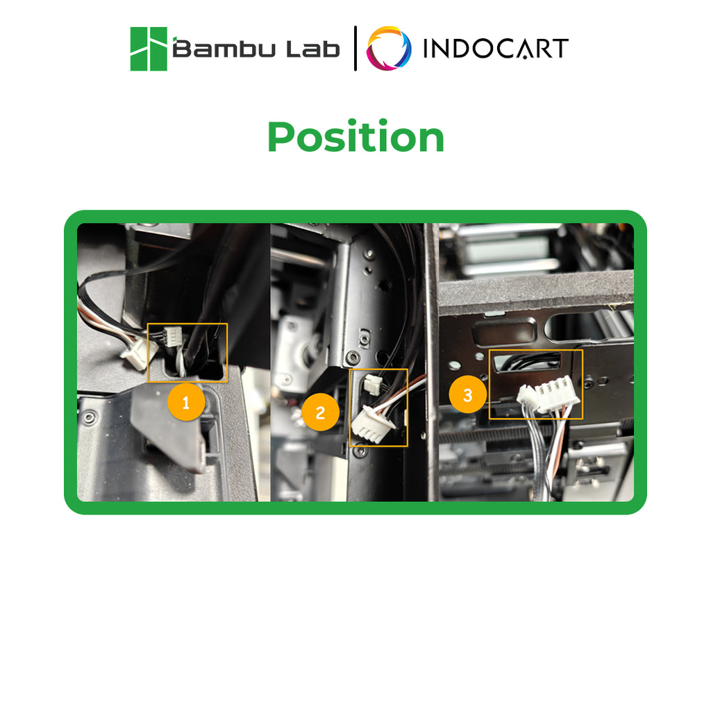 3D Printer Parts BambuLab Printer Cable Pack BambuLab X2D