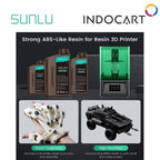 3D Printer Resin SUNLU ABS Like Resin with Superior Toughness and Abrasion Resistance-1Kg