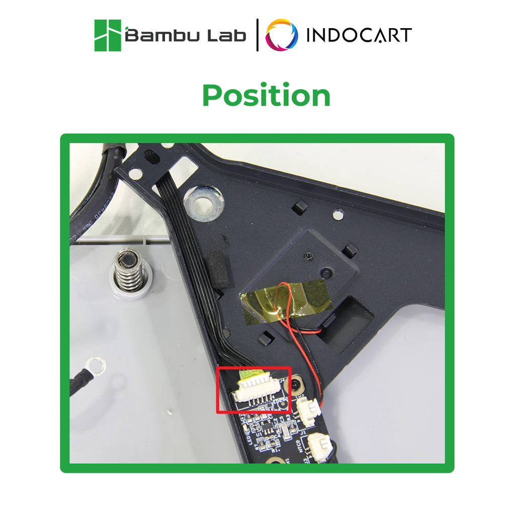 3D Printer Parts BambuLab Heat Bed Signal Cable BambuLab X1/P1 Series