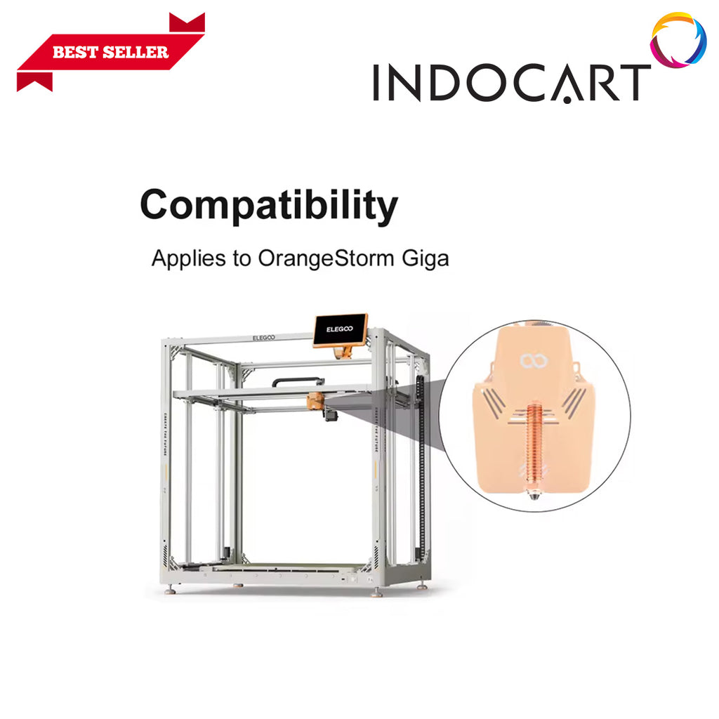 3D Printer Parts Elegoo CMP Bimetal Hardened Steel Copper Alloy Nozzle Elegoo OrangeStorm Giga