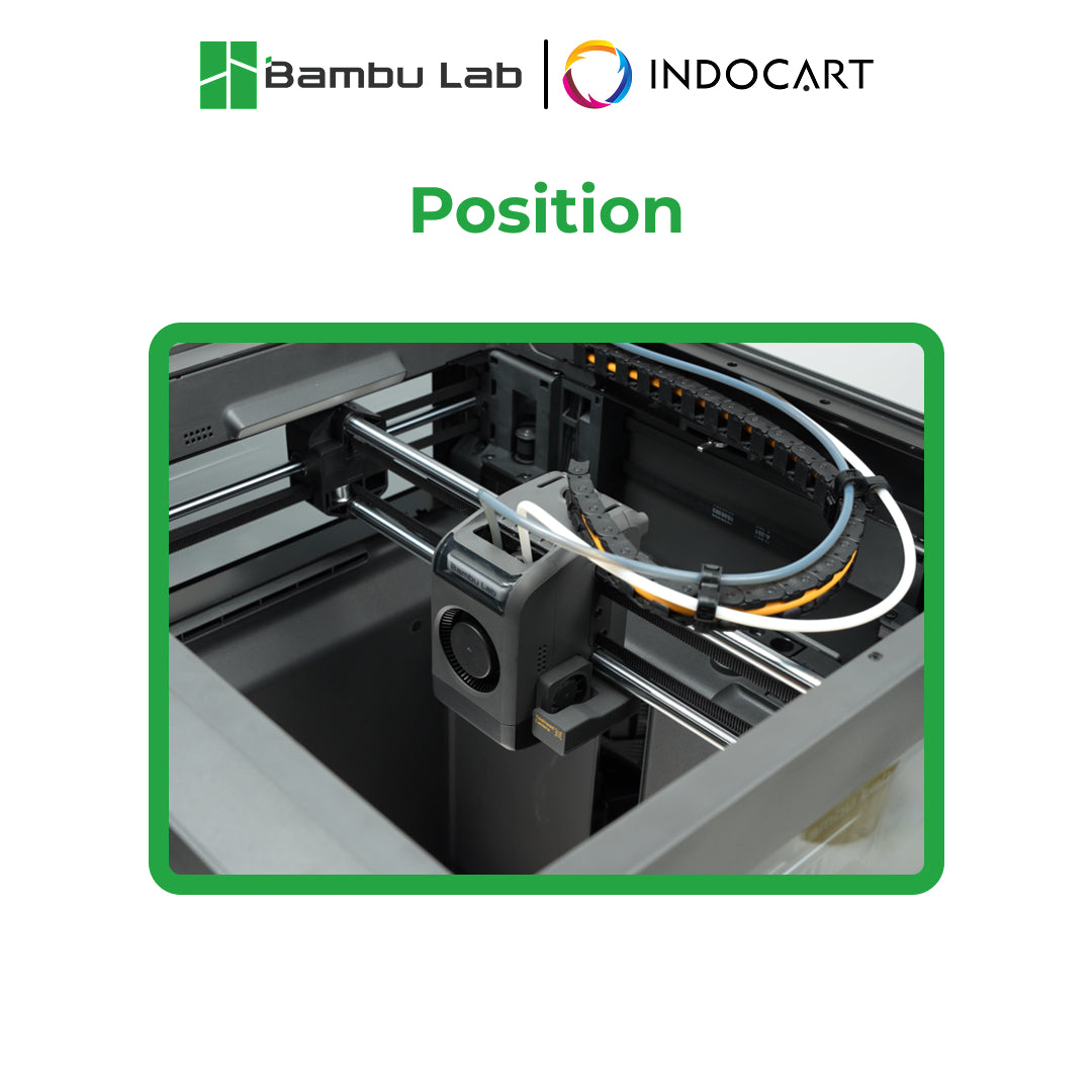 3D Printer Parts BambuLab Toolhead Front Cover Assembly BambuLab X2D