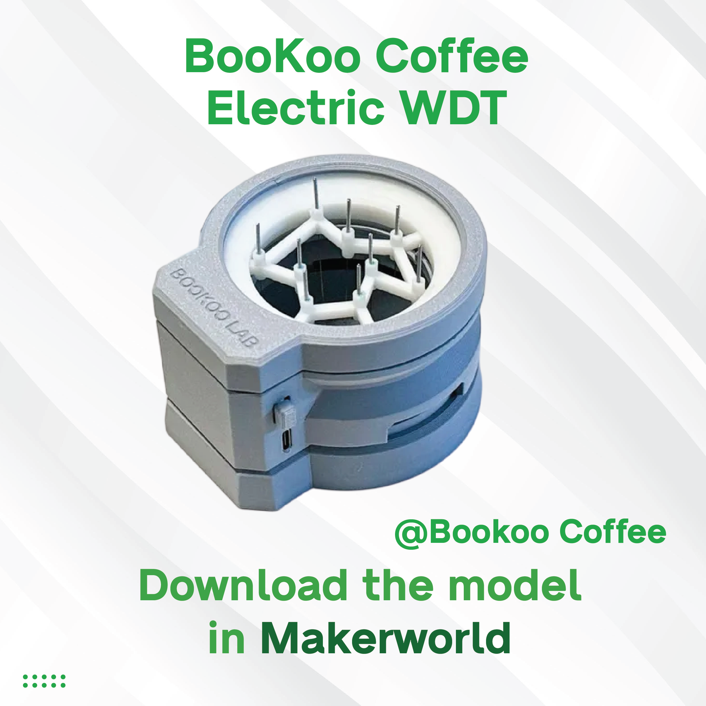 3D Maker's Supply Parts BambuLab Electric Coffee WDT Tool Kit K013