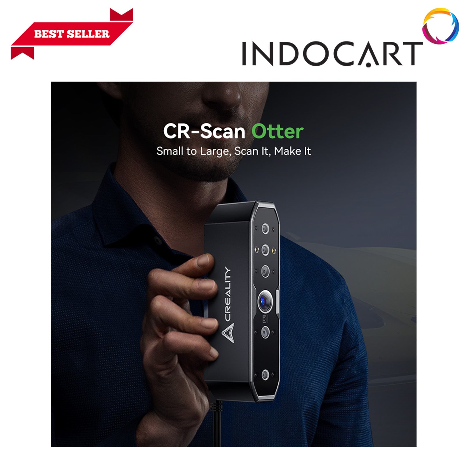 3D Scanner Creality CR Scan Otter Professional 3D Scanner Innovative Four Lens Stereo Vison
