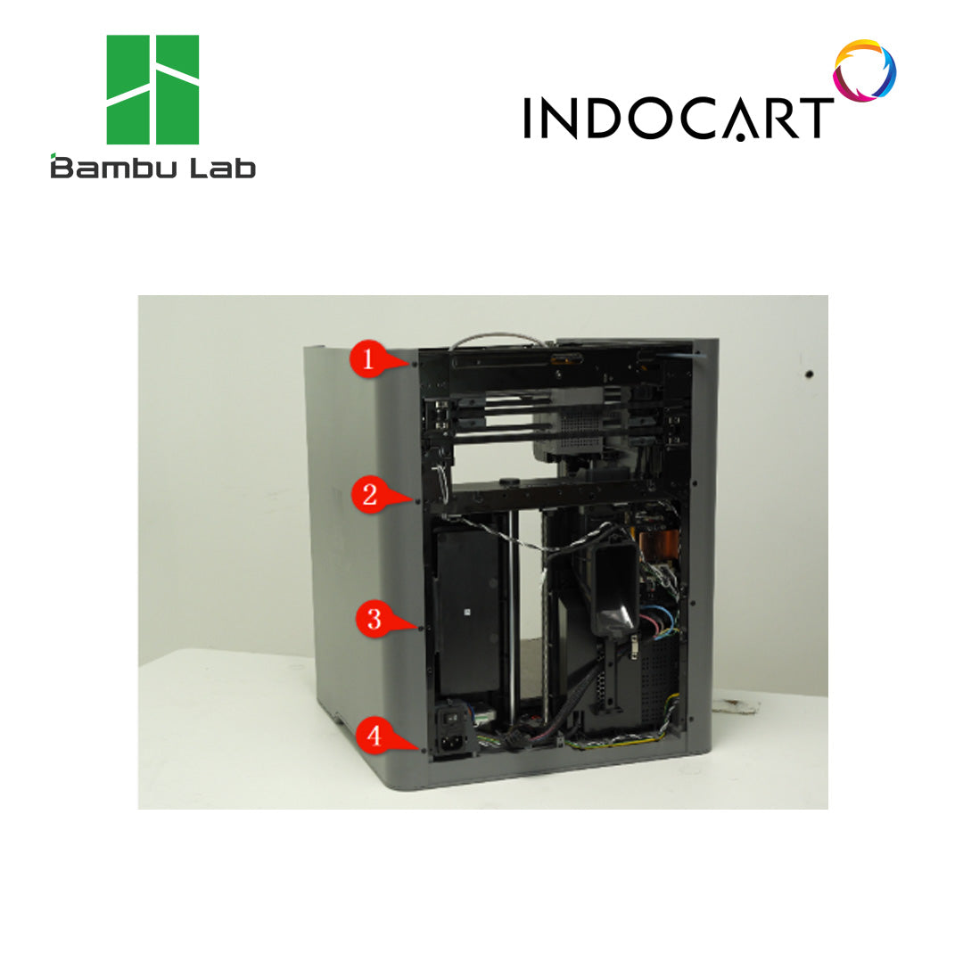 3D Printer Parts BambuLab Right Side Panel BambuLab P2S
