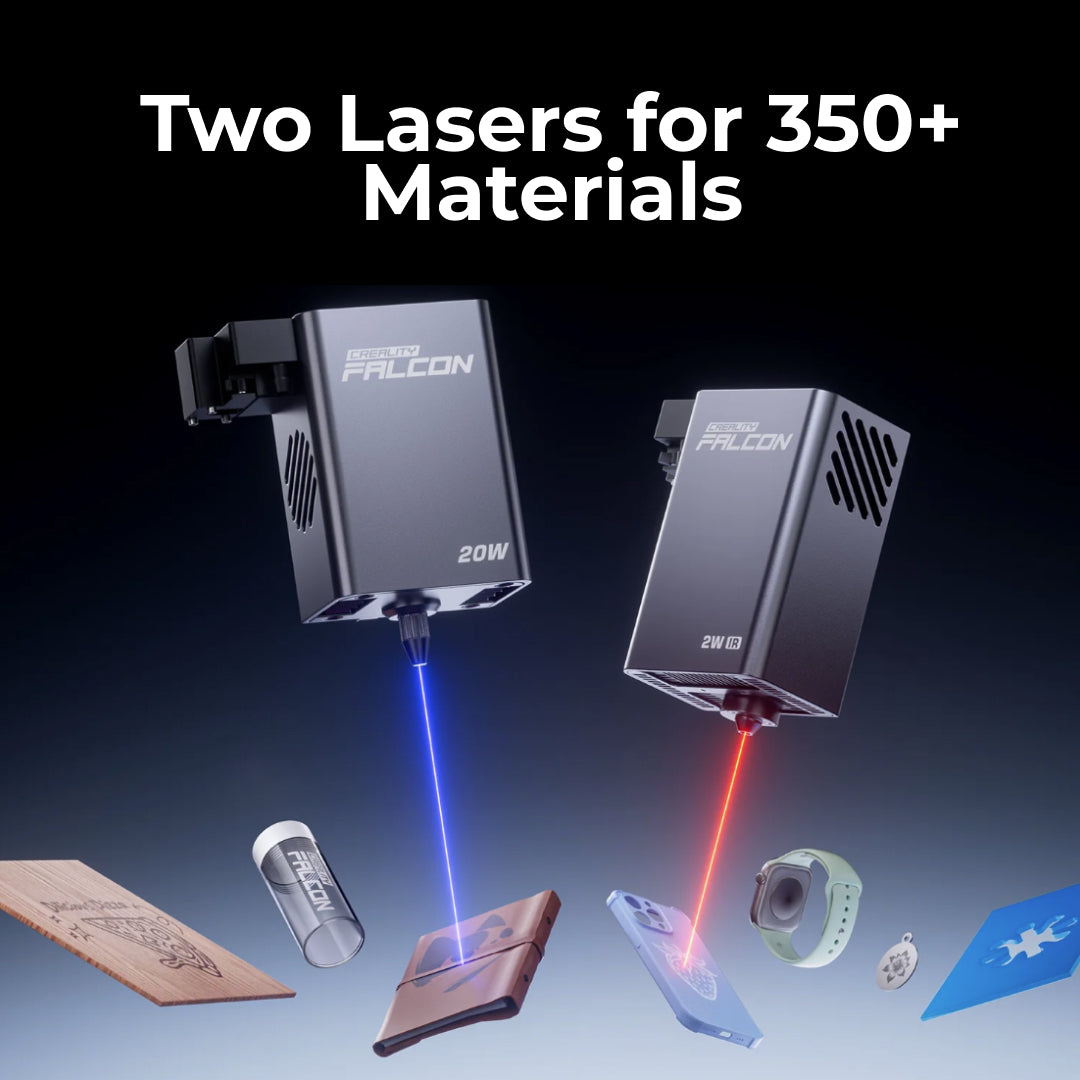 Creality Falcon A1 Pro High Speed Laser Engraver Cutter With Blue Diode Laser 20Watt
