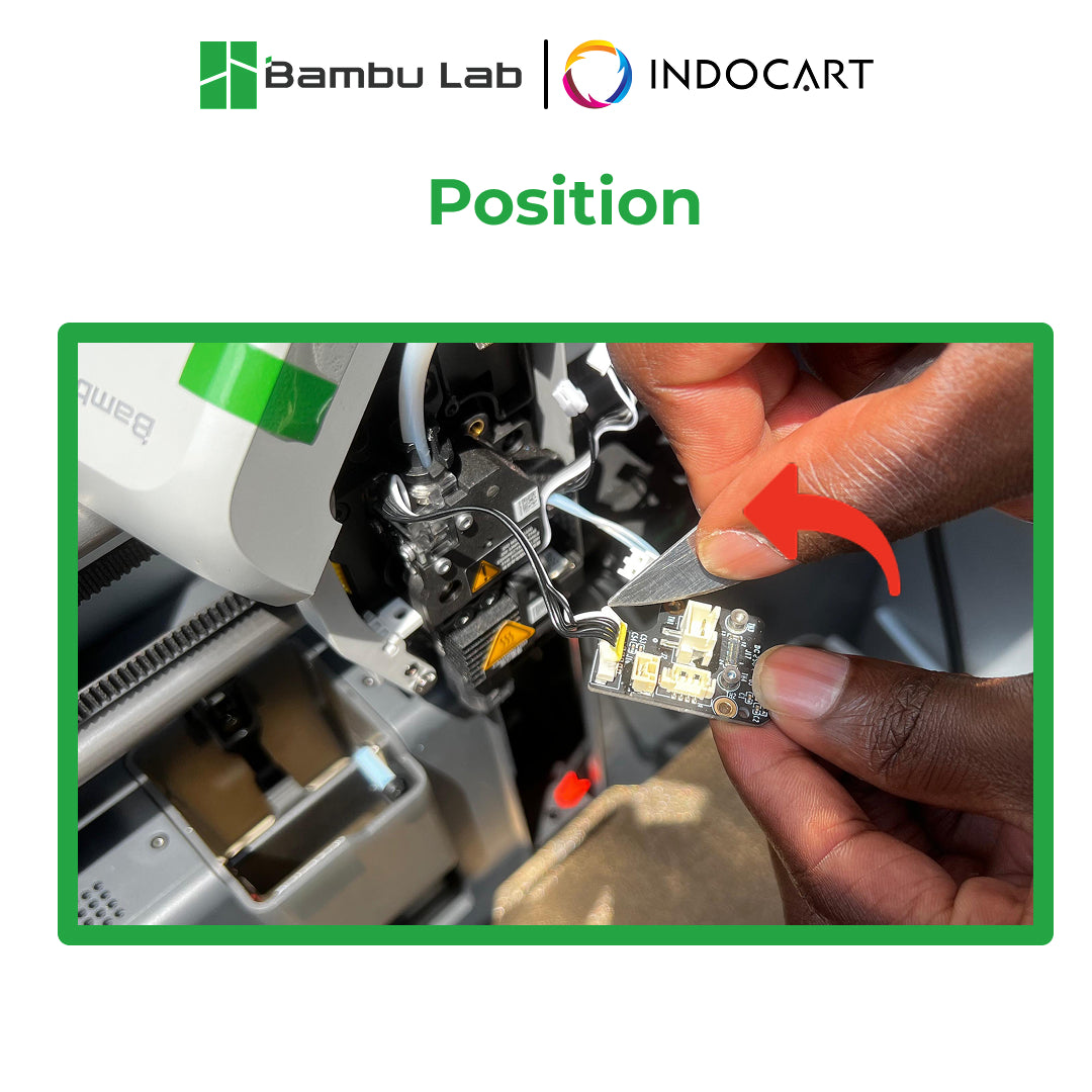 3D Printer Parts BambuLab Extruder Connection Board BambuLab X1E