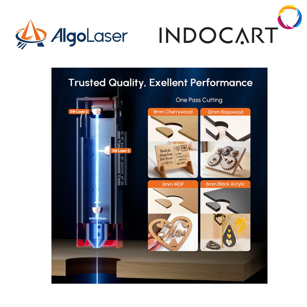 Laser Engraver/Cutter Parts AlgoLaser Laser Head Modules 10 Watt with Second Generation COS Technology