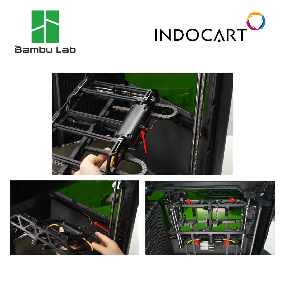 3D Printer Parts BambuLab Induction Hotend Rack Assembly BambuLab H2C