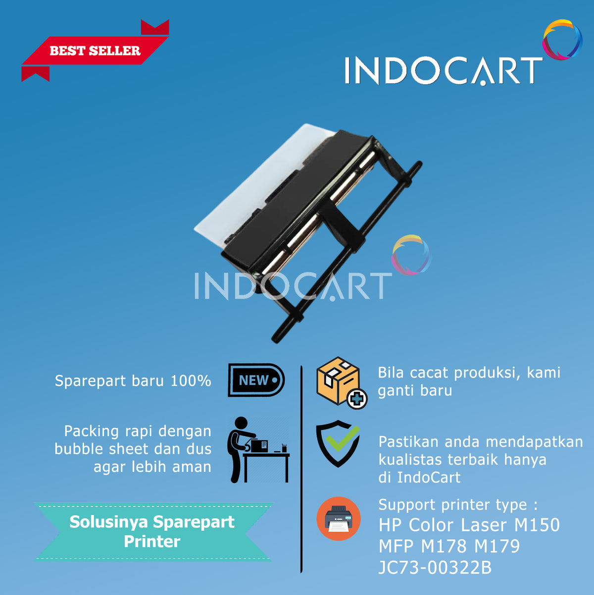 Separation Pad-HP Color Laser M150 MFP M178 M179 JC73-00322B