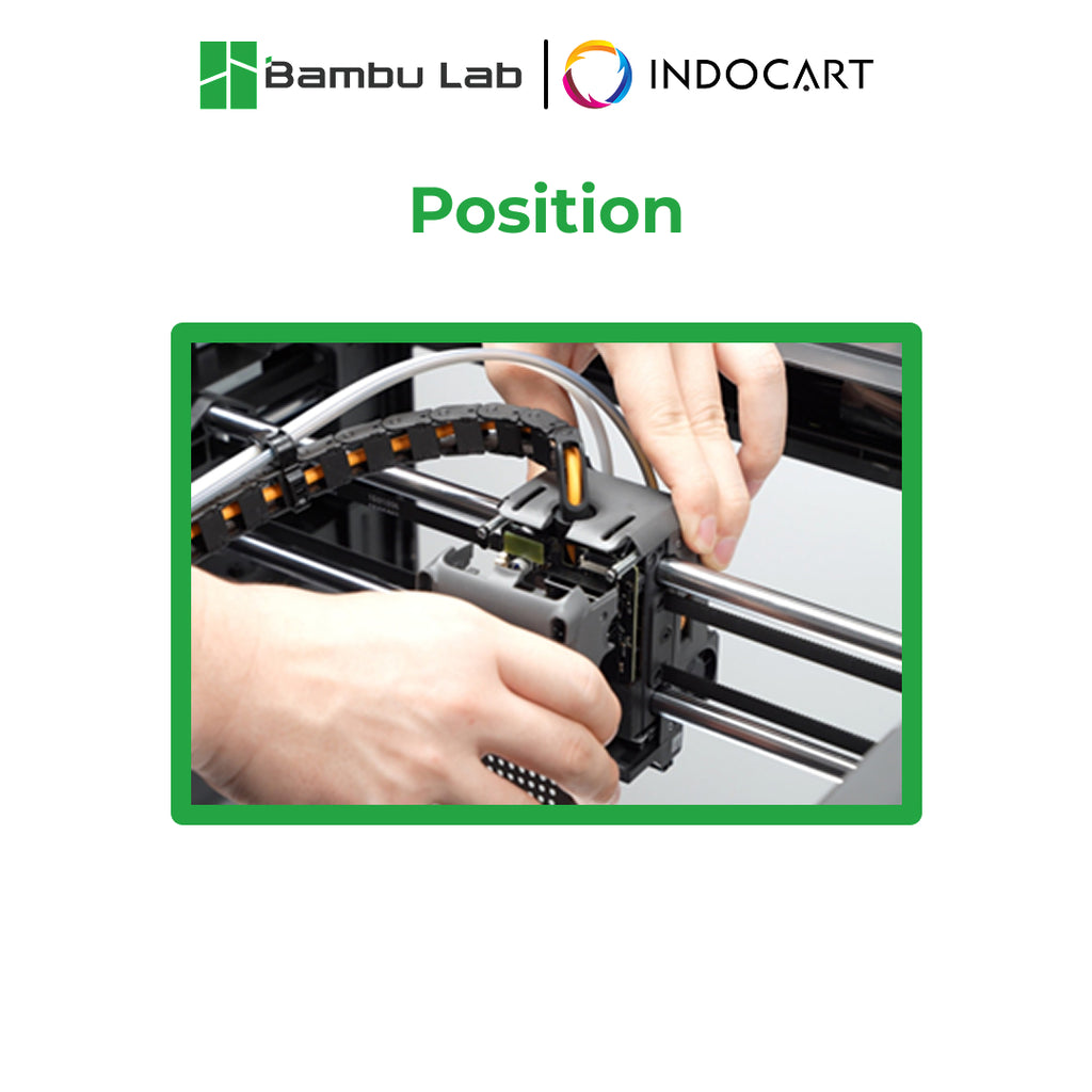 3D Printer Parts BambuLab Toolhead Rear Cover BambuLab X2D