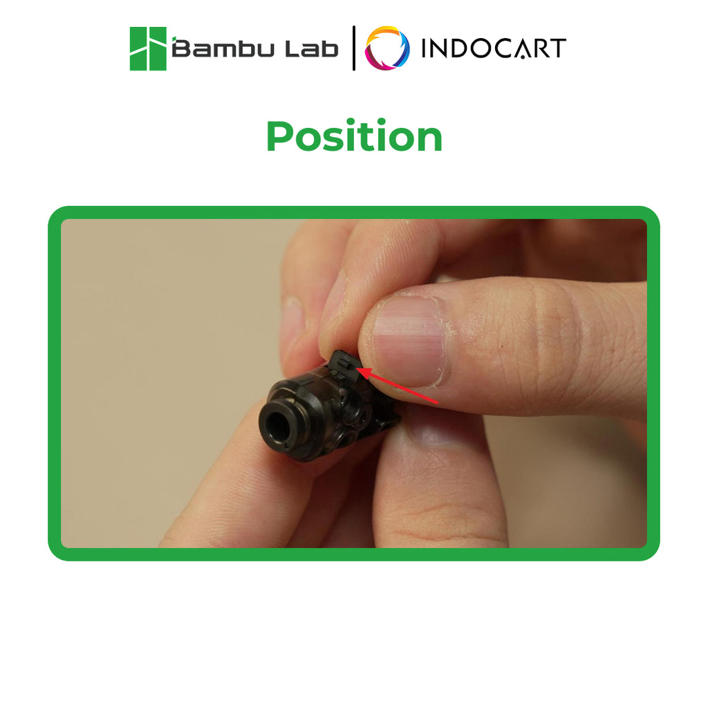 3D Printer Parts BambuLab 4 in 1 PTFE Adapter Filament II Cleaning Pad BambuLab H2S/H2D/X1/P1/A1 Series
