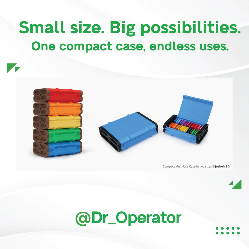 3D Maker's Supply Parts BambuLab Compact Multi Use Case Component Kit