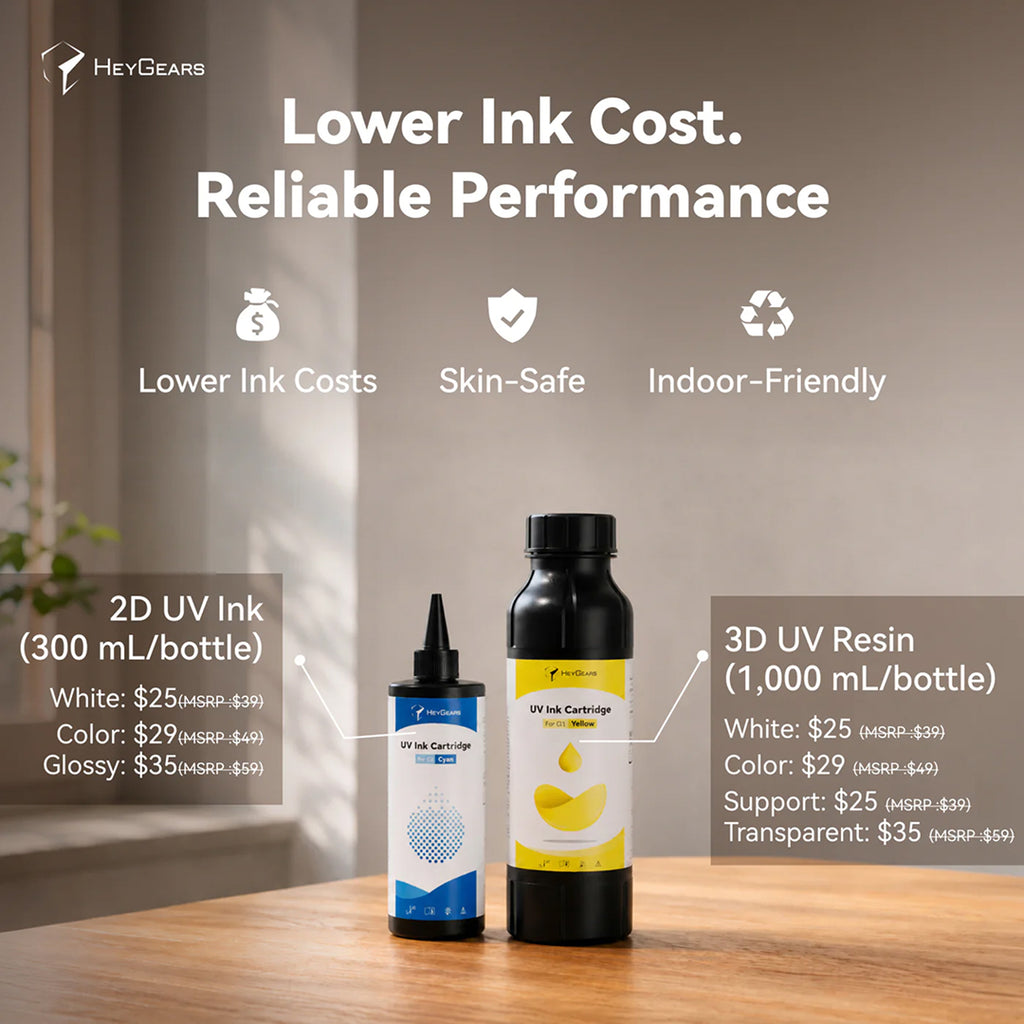 3D Printer HeyGears G1X Full 3D Pack-First Desktop Full-Color 3D Printing and UV Printer ( Pre Sale )
