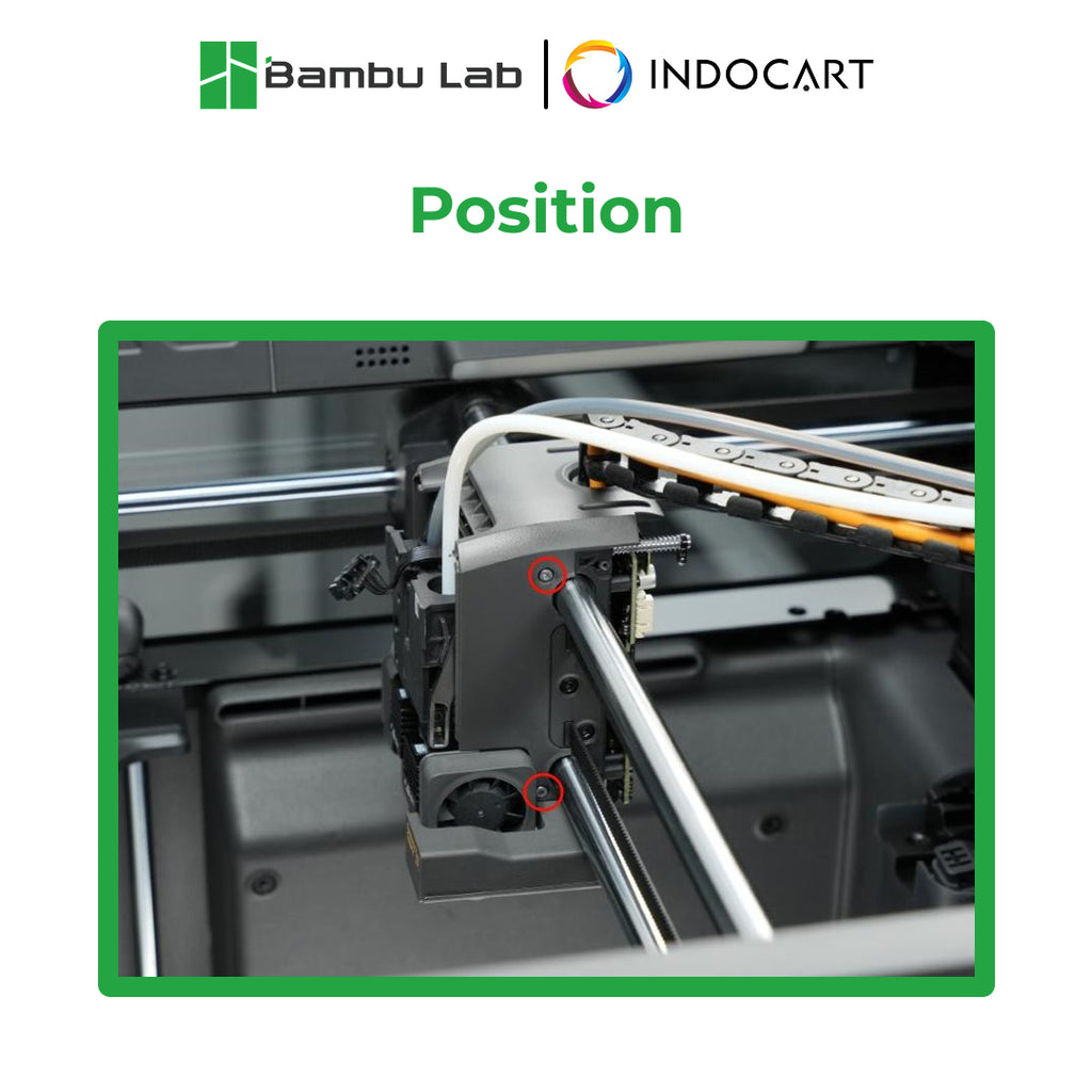 3D Printer Parts BambuLab Toolhead Middle Housing BambuLab X2D