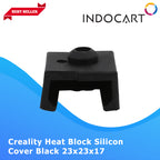 3D Printer Parts Creality OEM Heat Block Silicon Cover Black 23X23X17 Creality CR 10Smart/CR 6Max/CR 6SE/CR 10Smart/E3MaxNeo