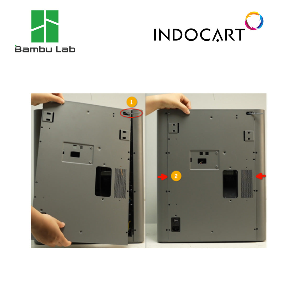 3D Printer Parts BambuLab Rear Panel BambuLab P2S
