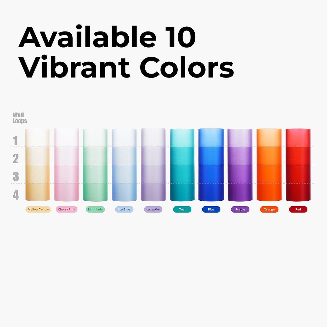 3D Printer Filament BambuLab PLA Translucent for Crafting Decorative Lightshades 1.75mm 1Kg