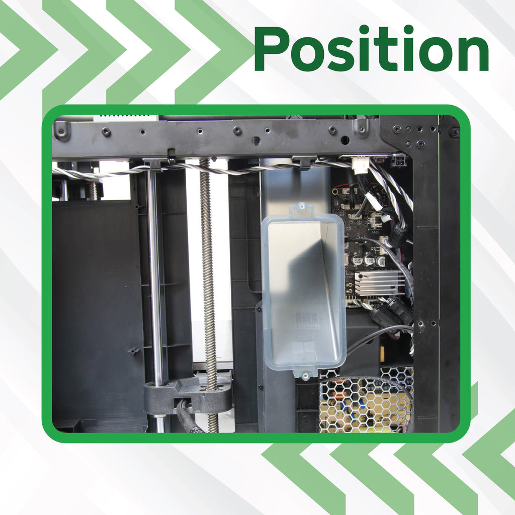 3D Printer Parts BambuLab Purge Chute X1C & P1 Series
