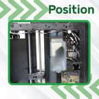 3D Printer Parts BambuLab Purge Chute X1C & P1 Series