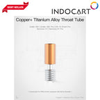 3D Printer Parts Creality OEM Heat Throat/Break Bi Metal Copper+Titanium Creality Ender 3S1Plus/E3S1/E3S1Pro