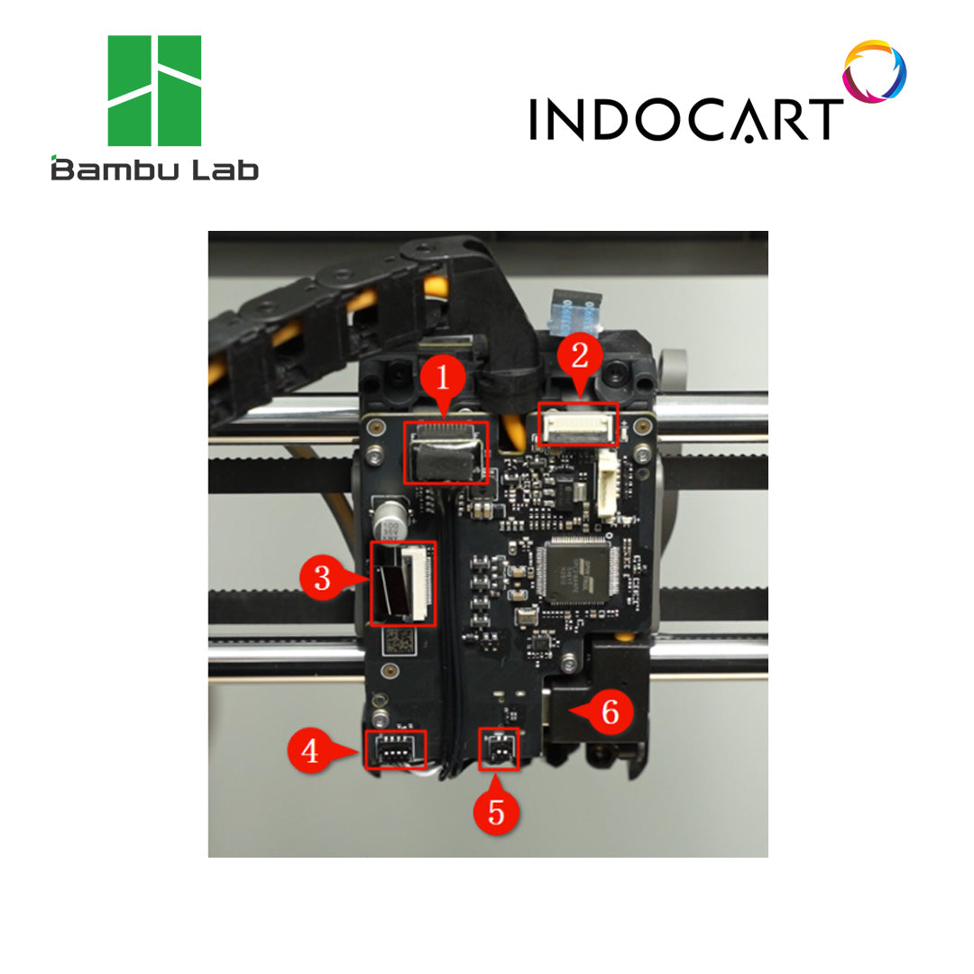 3D Printer Parts BambuLab TH ToolHead Board Control FPC Cable BambuLab P2S
