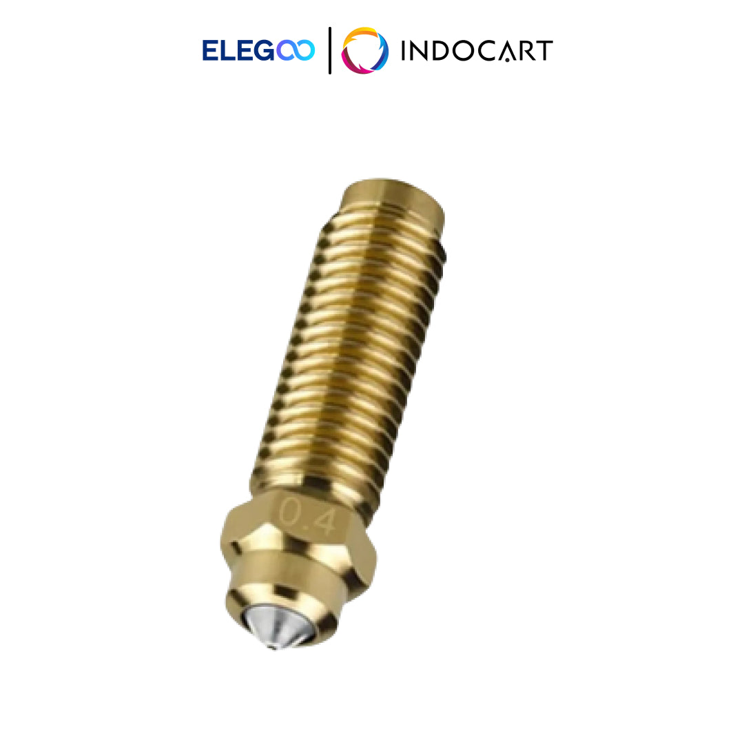 3D Printer Parts Elegoo OEM Hardened Brass Nozzle 0.4mm Elegoo Centauri Carbon