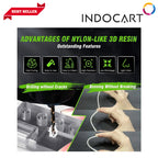 3D Printer Resin SUNLU PA Nylon Like Resin Excellent Tensile Strength Flexibility and Toughness 1Kg