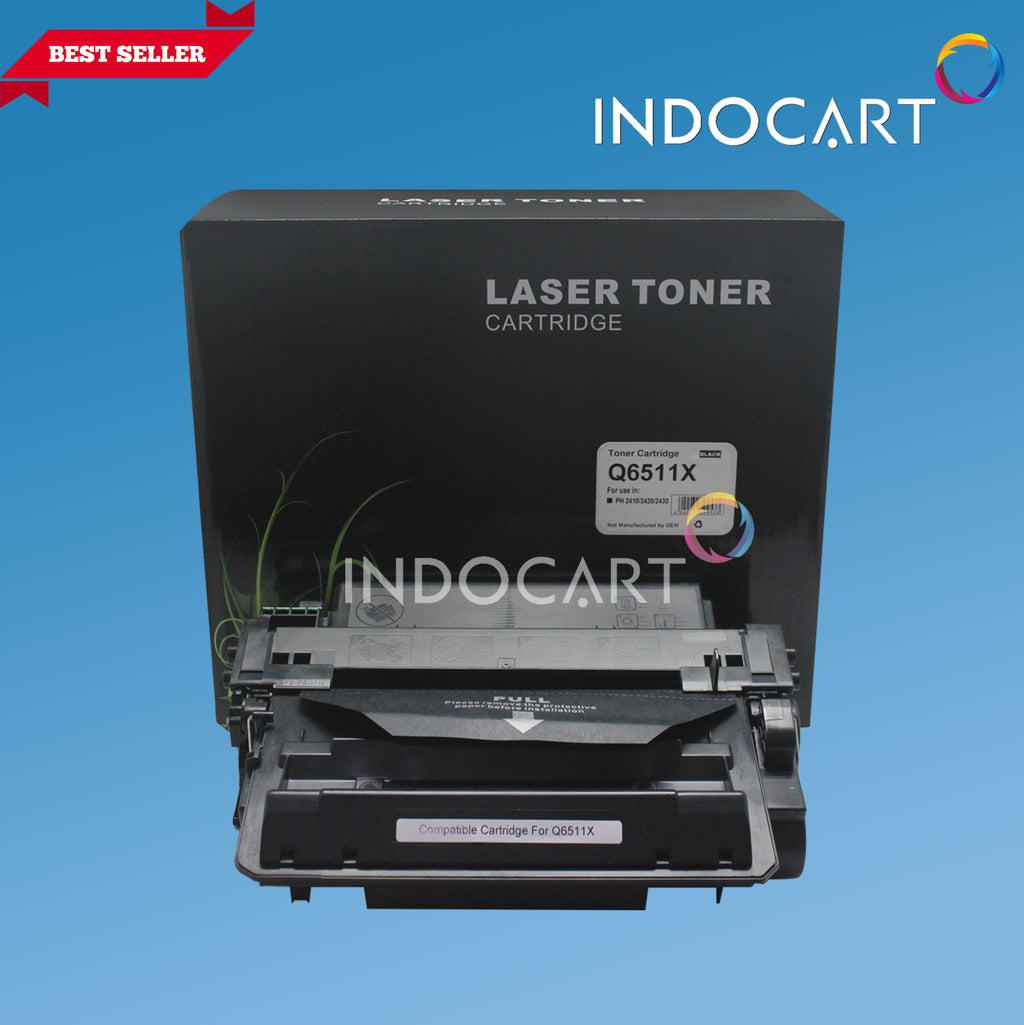 Toner Cartridge Compatible Q6511X 11X-HP LJ 2400 2420 2430
