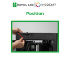 3D Printer Parts BambuLab Front Cover BambuLab X2D