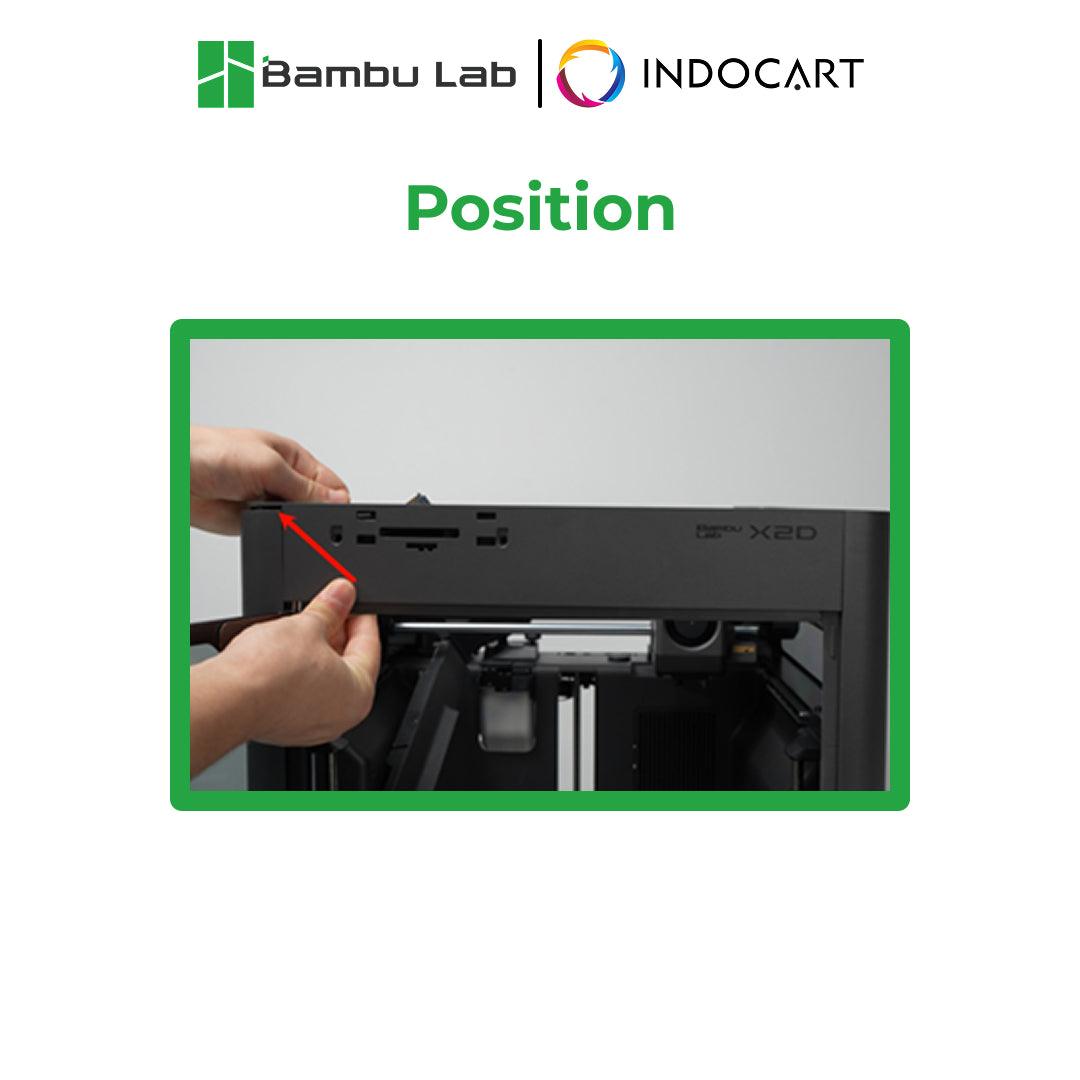 3D Printer Parts BambuLab Front Cover BambuLab X2D