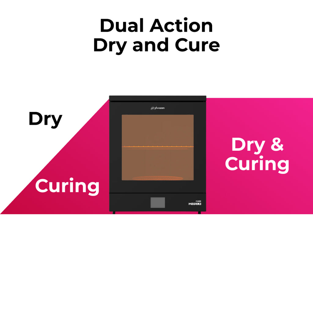 3D Printer Phrozen Cure Mega S with Large Capacity