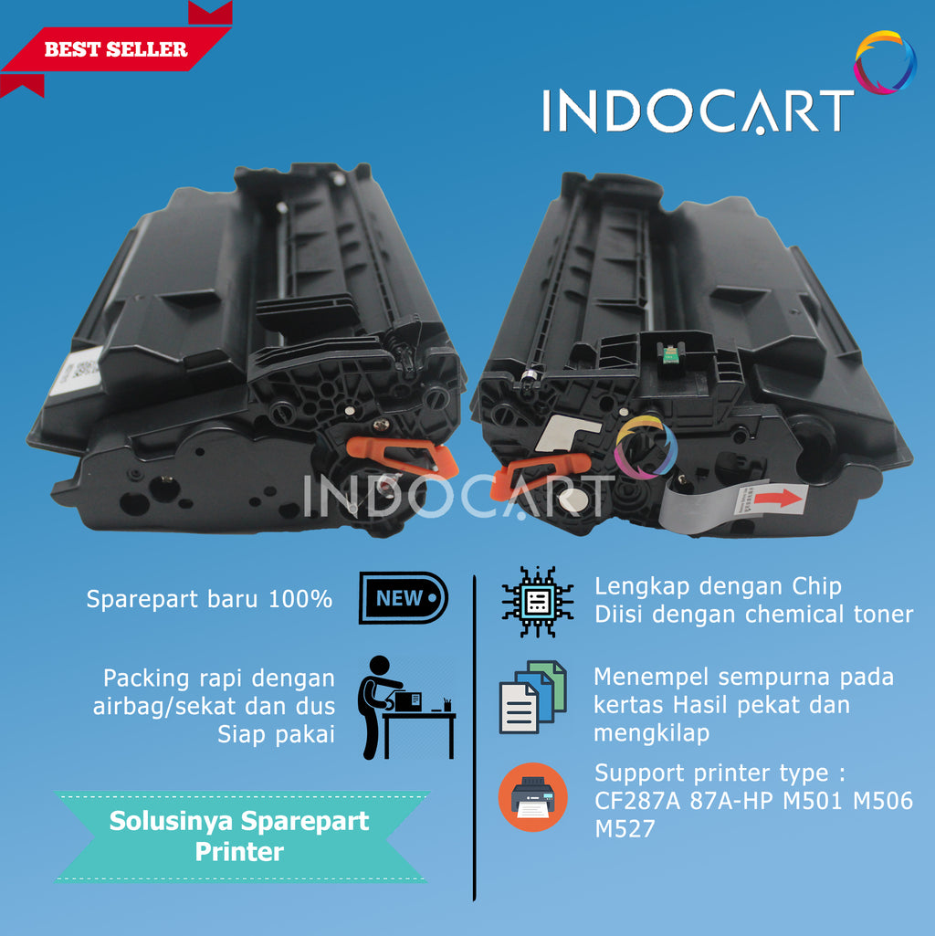 Toner Cartridge Compatible CF287A 87A-HP LJ M501 M506 M527