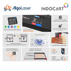 Laser Engraver/Cutting Machine AlgoLaser Alpha MK2 20 with Air Pump