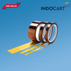 Isolasi Tahan Panas Heatproof Resistance Tape Kapton-Polymide 5mm 10mm 20mm 25mm 30mm