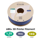 3D Printer Filament eSUN ABS Plus Higher Mechanical Properties 1.75mm 1Kg