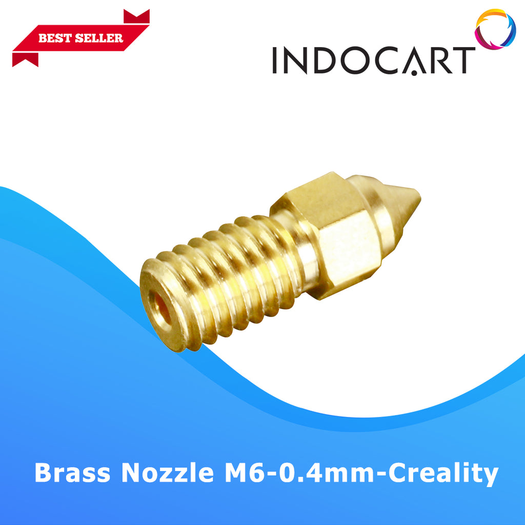 3D Printer Parts Creality OEM Brass Nozzle M6 0.4mm High Speed Creality Ender 7/5S1/3V3SE